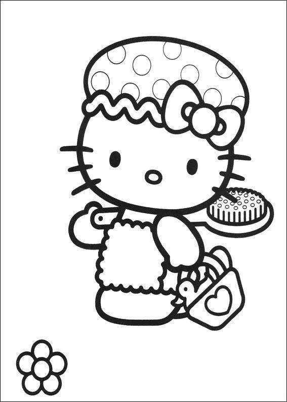 Hello Kitty Coloring Pages – 003