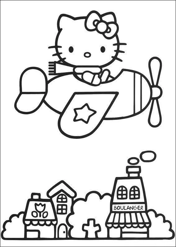 Hello Kitty Coloring Pages – 006