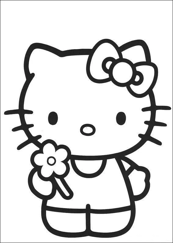Hello Kitty Coloring Pages – 009