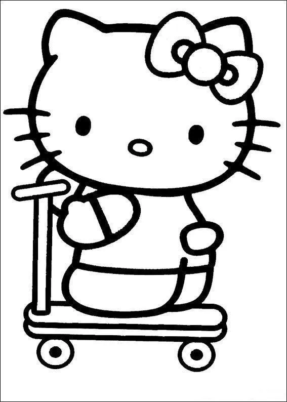 Hello Kitty Coloring Pages – 013