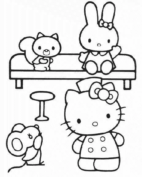 Hello Kitty Coloring Pages – 031
