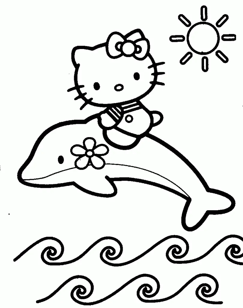Hello Kitty Coloring Pages – 042