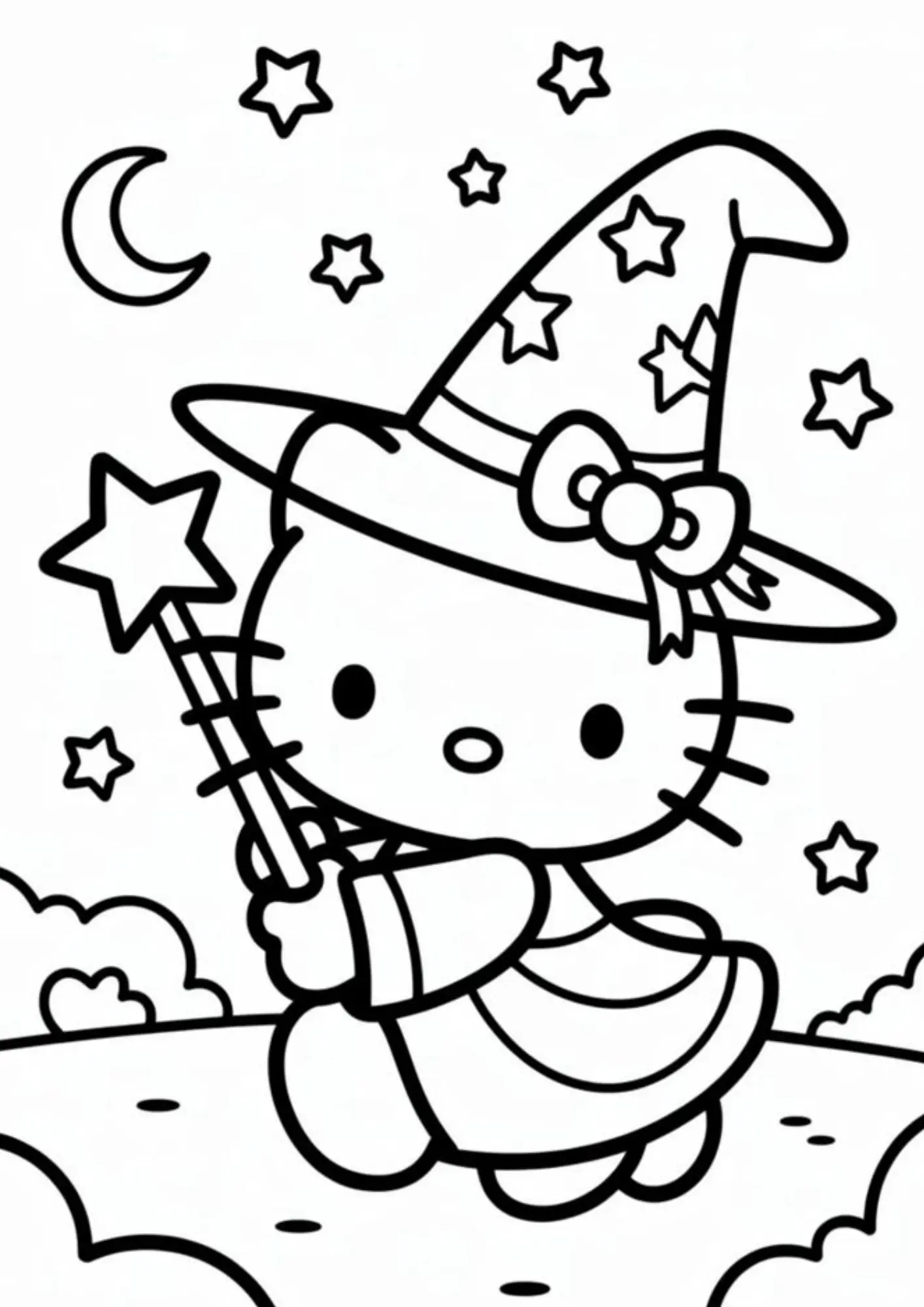 Hello Kitty Coloring Pages – 081