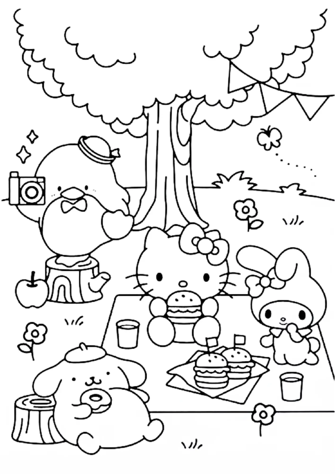 Hello Kitty Coloring Pages – 086