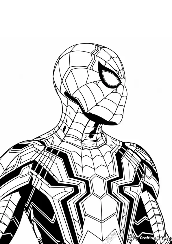 Homem-Aranha Coloring Pages – 030