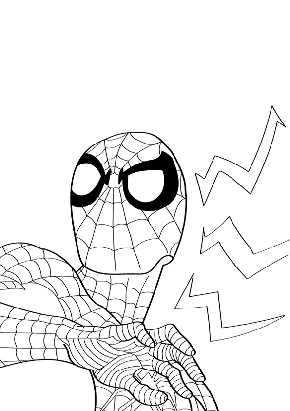 Homem-Aranha Coloring Pages – 040
