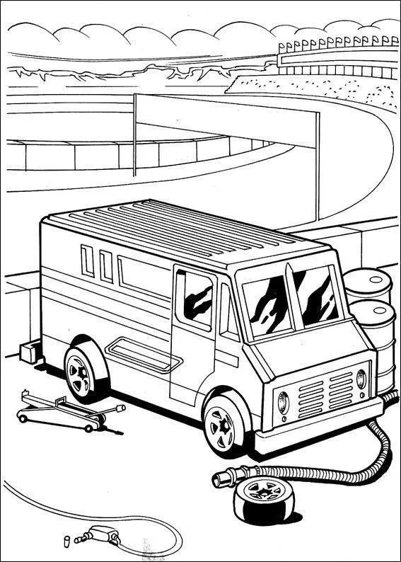 Hot Wheels Coloring Pages – 014