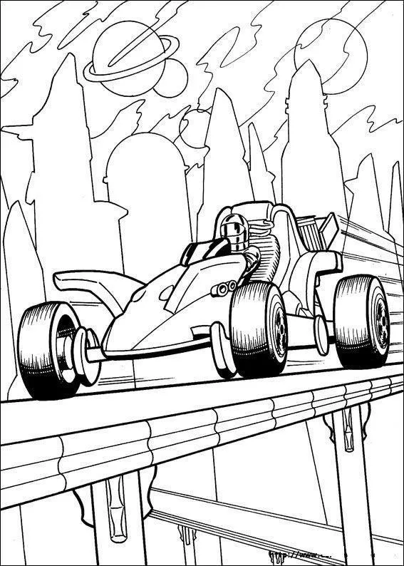 Hot Wheels Coloring Pages – 025