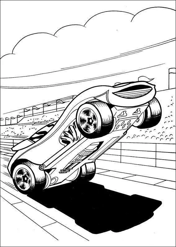 Hot Wheels Coloring Pages – 027