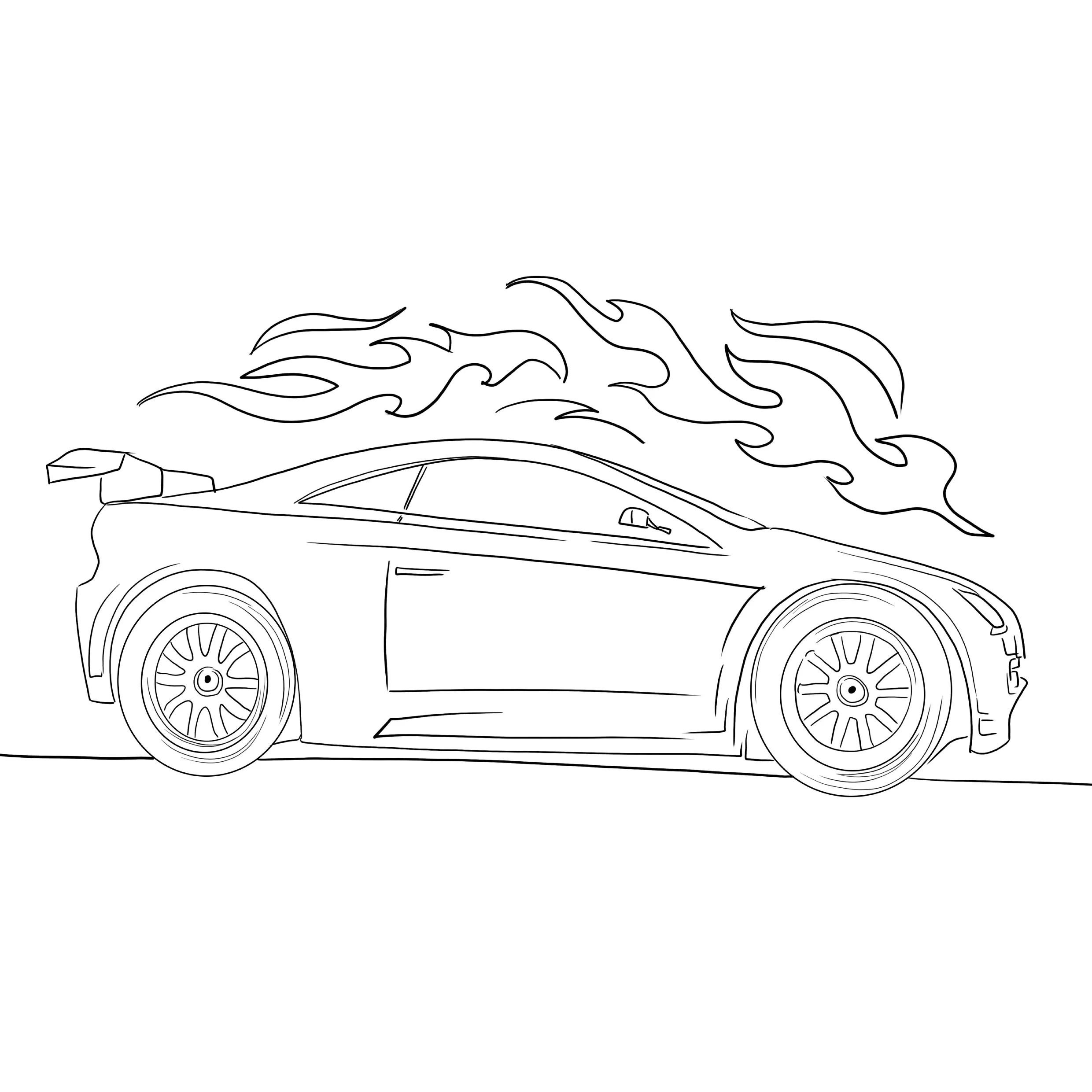 Hot Wheels Coloring Pages – 033