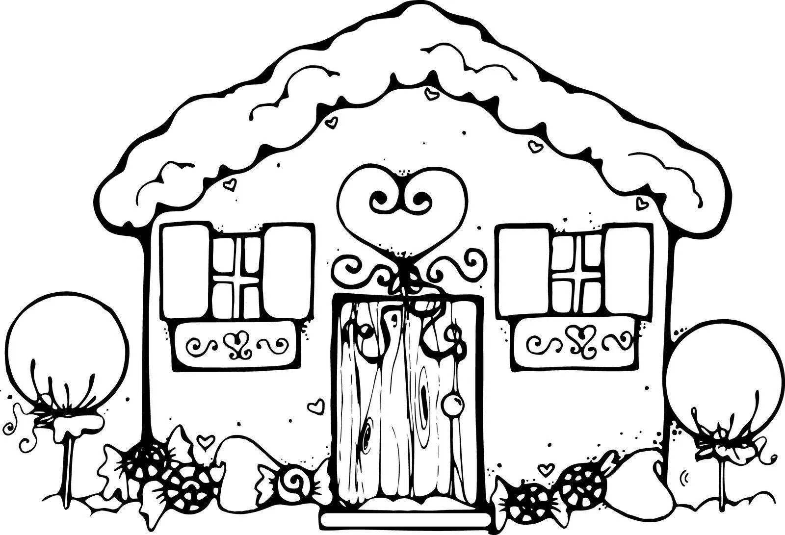 Houses Coloring Pages – 011