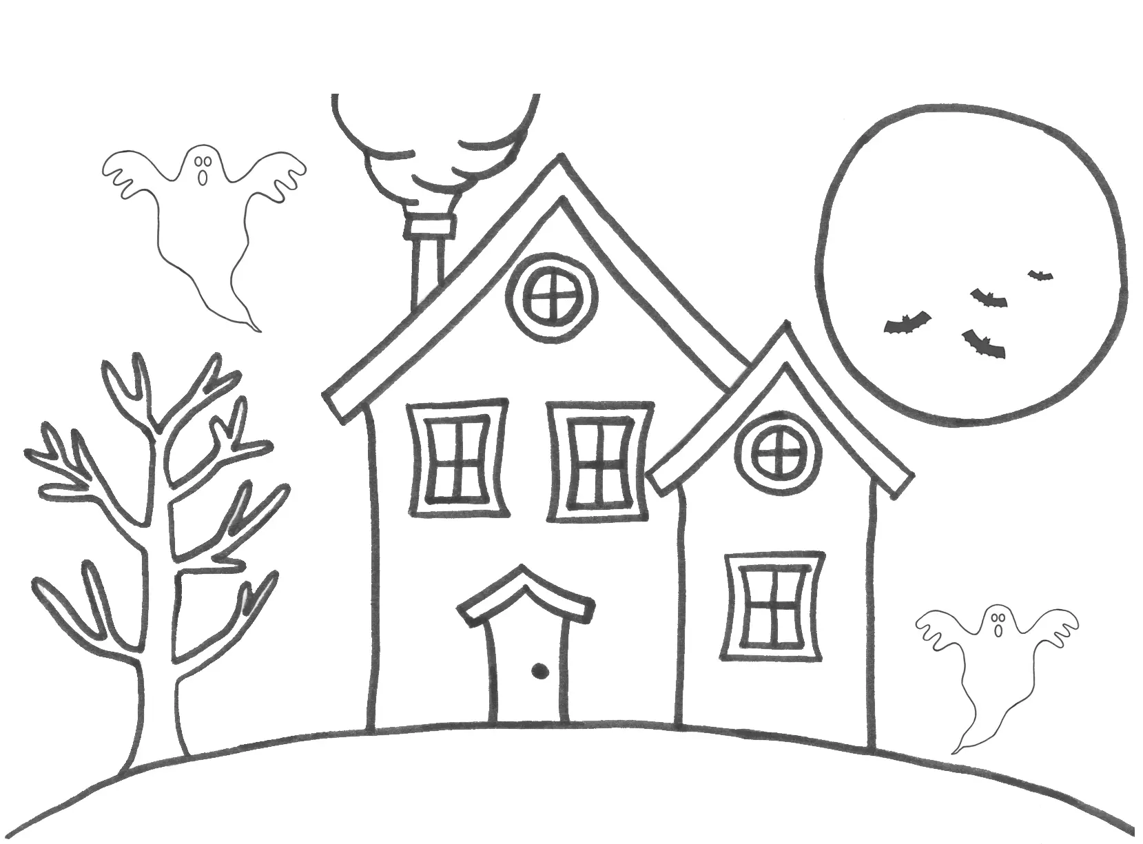 Houses Coloring Pages – 013
