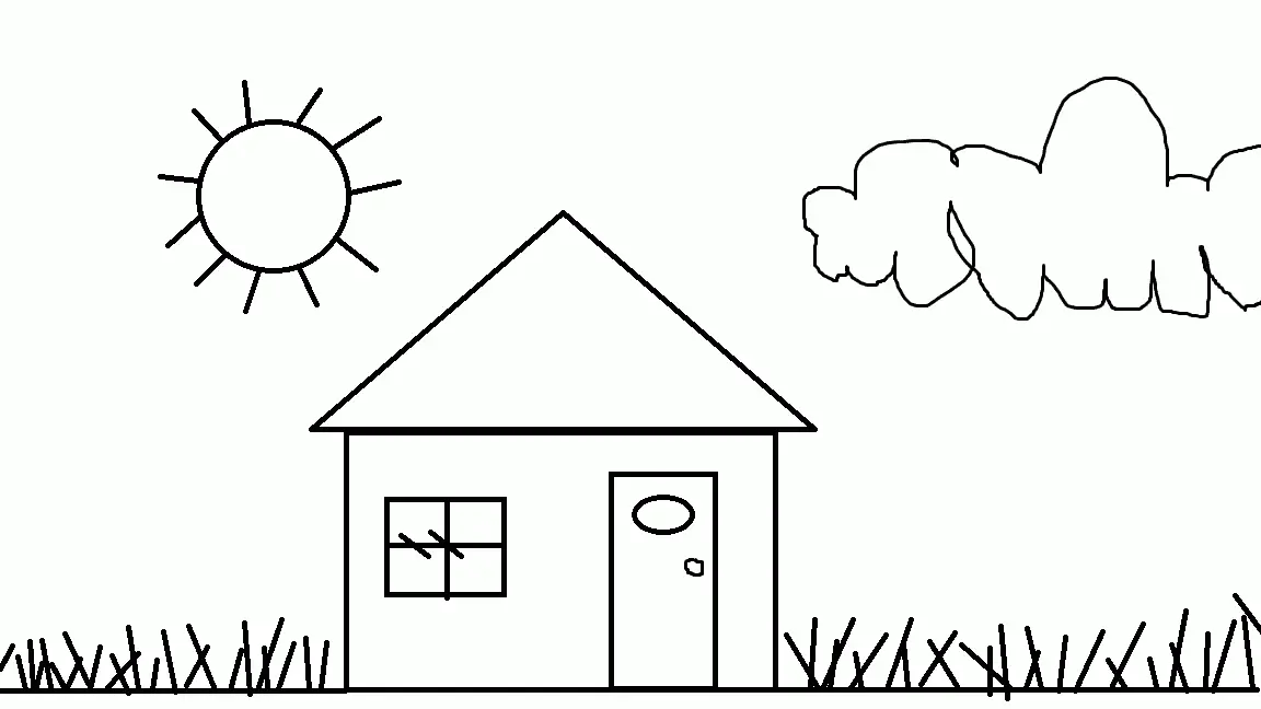 Houses Coloring Pages – 015