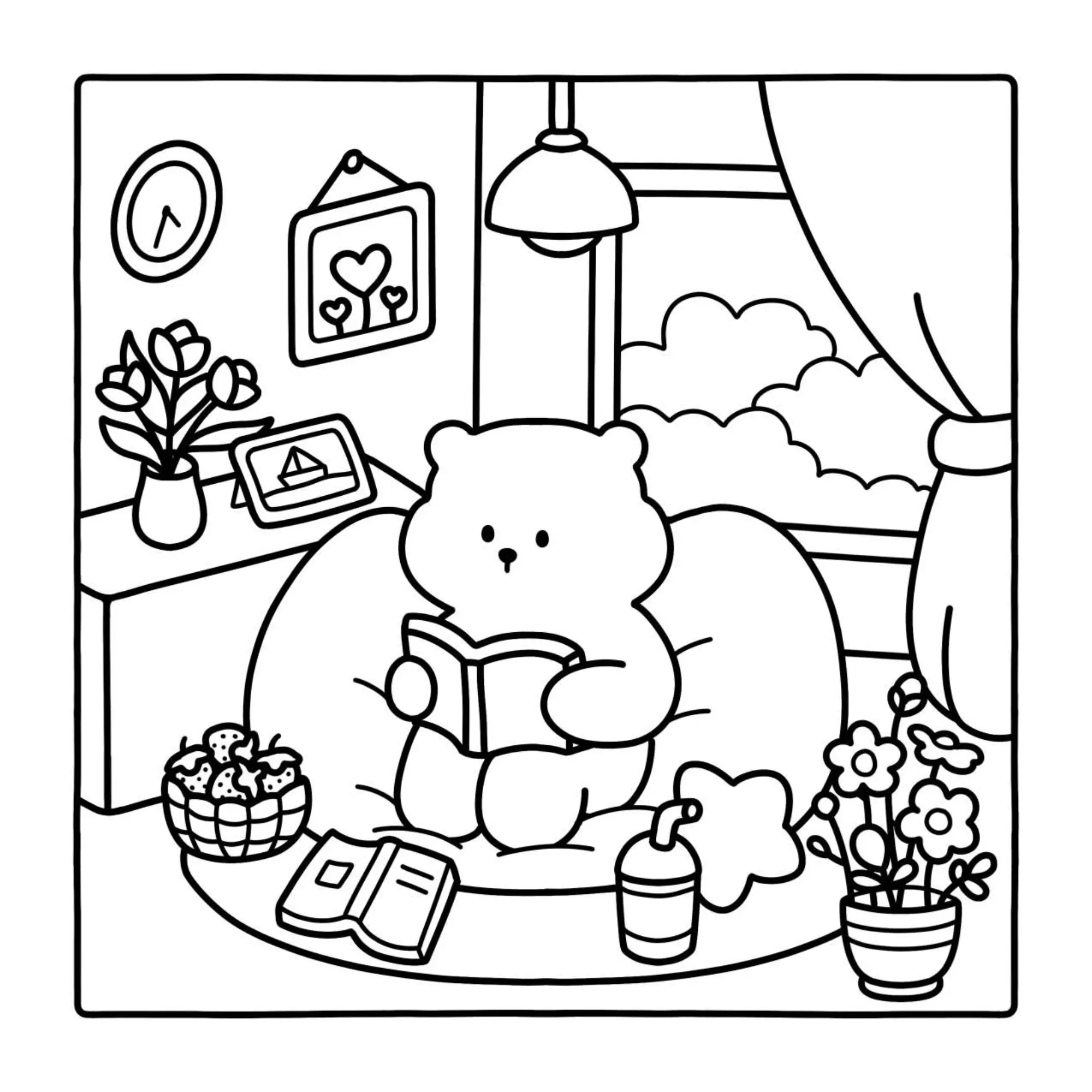 Houses Coloring Pages – 063