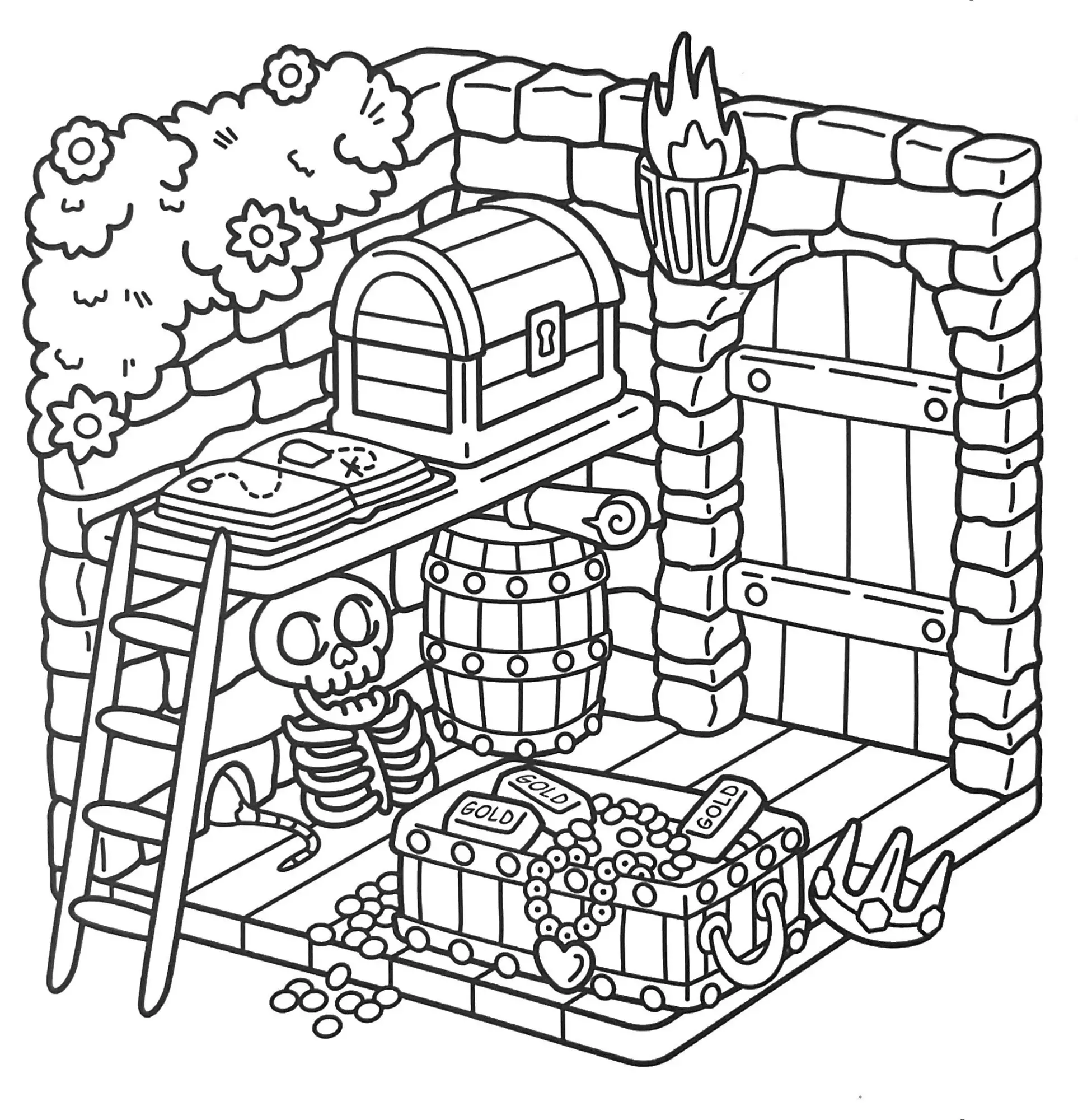 Houses Coloring Pages – 068