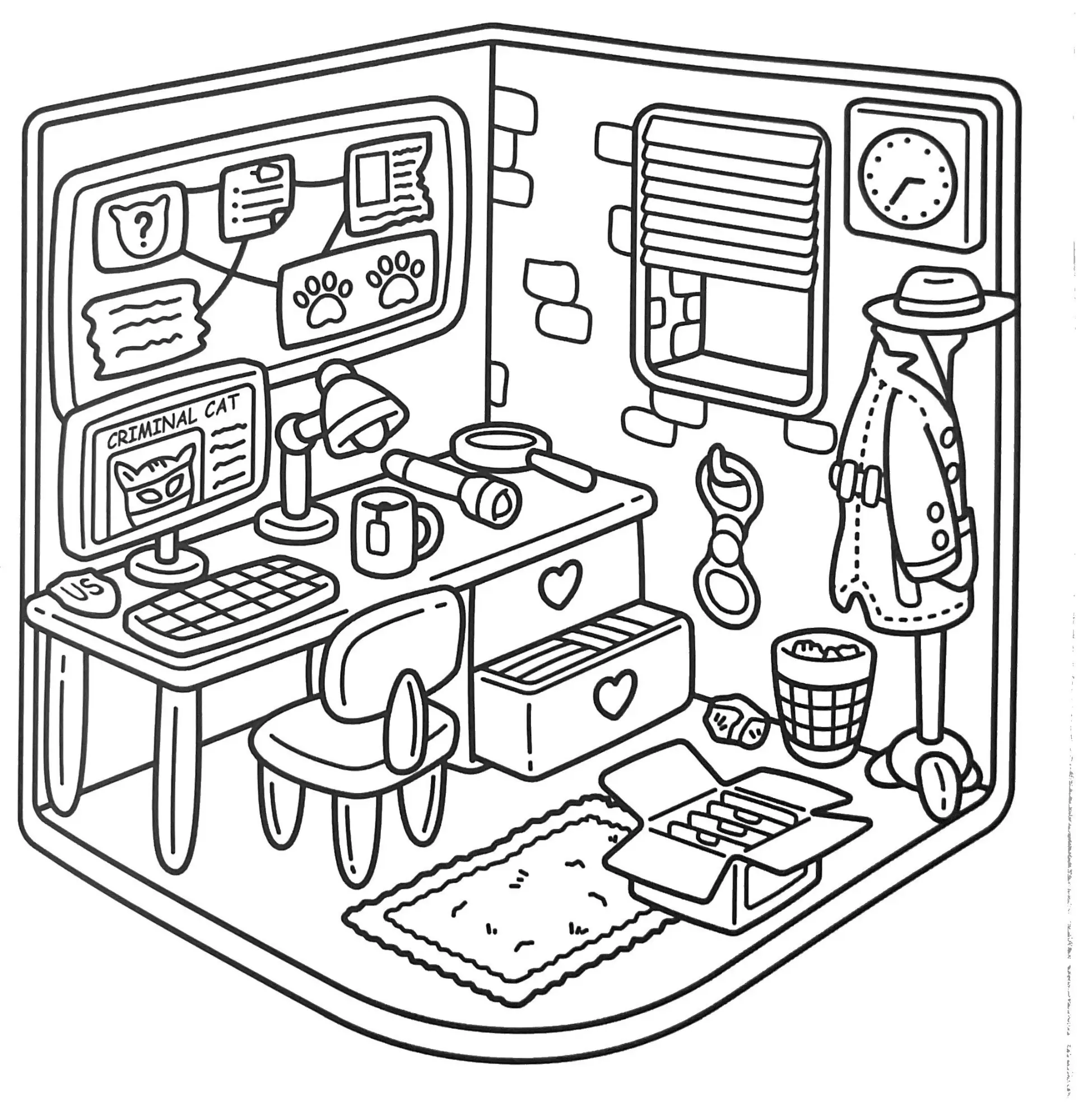 Houses Coloring Pages – 072