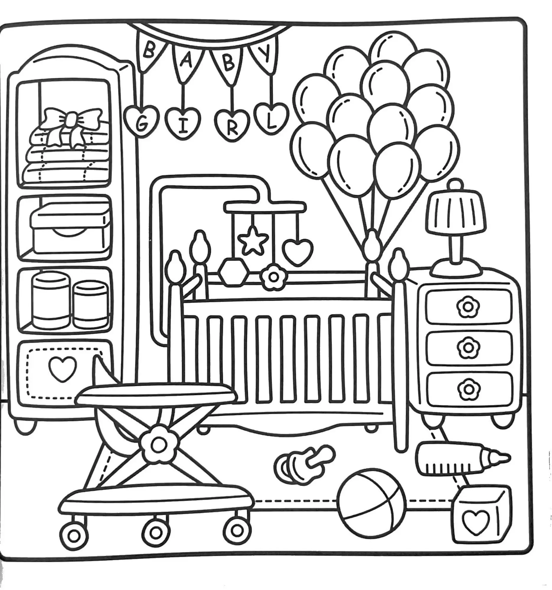 Houses Coloring Pages – 081
