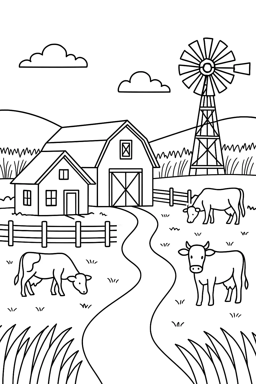 Houses Coloring Pages – 095