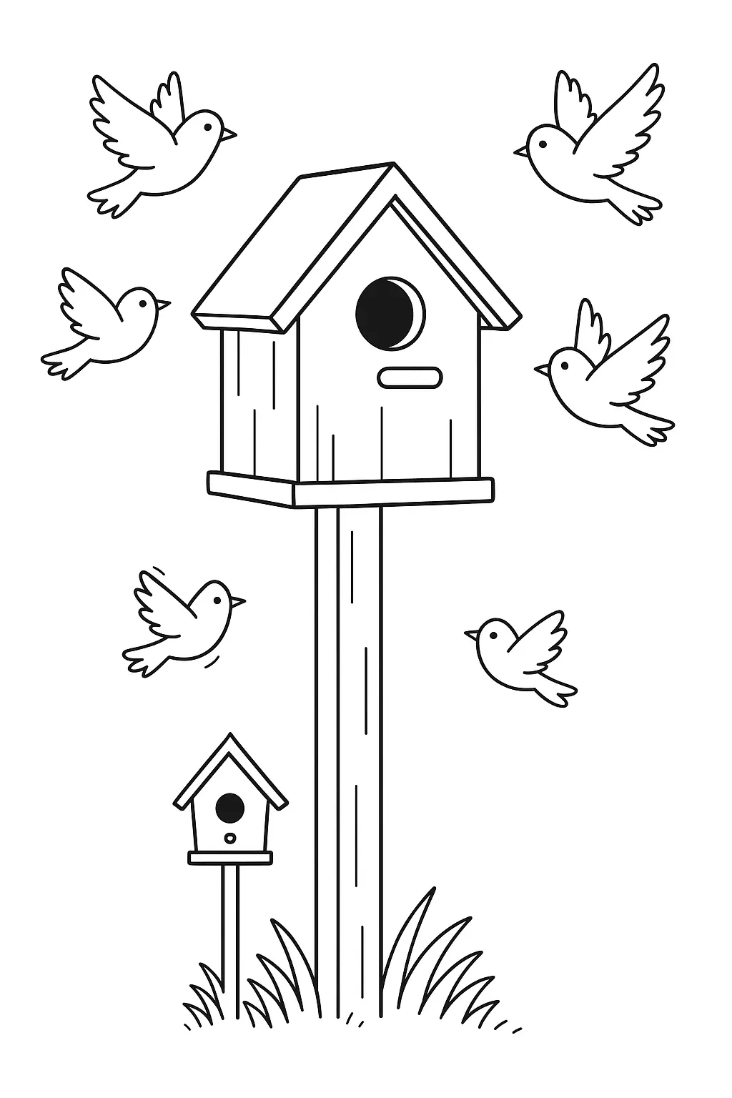 Houses Coloring Pages – 096