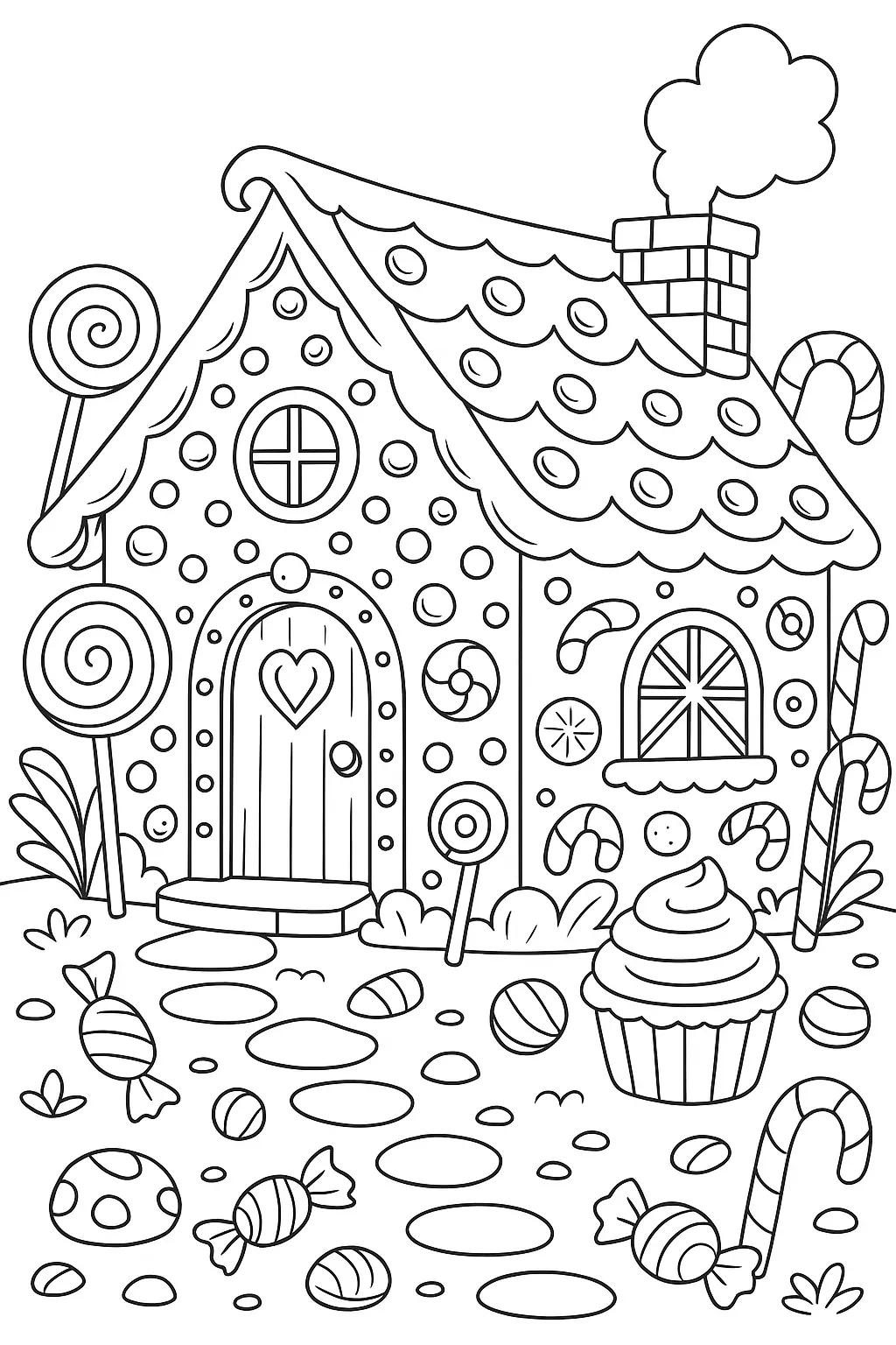Houses Coloring Pages – 099
