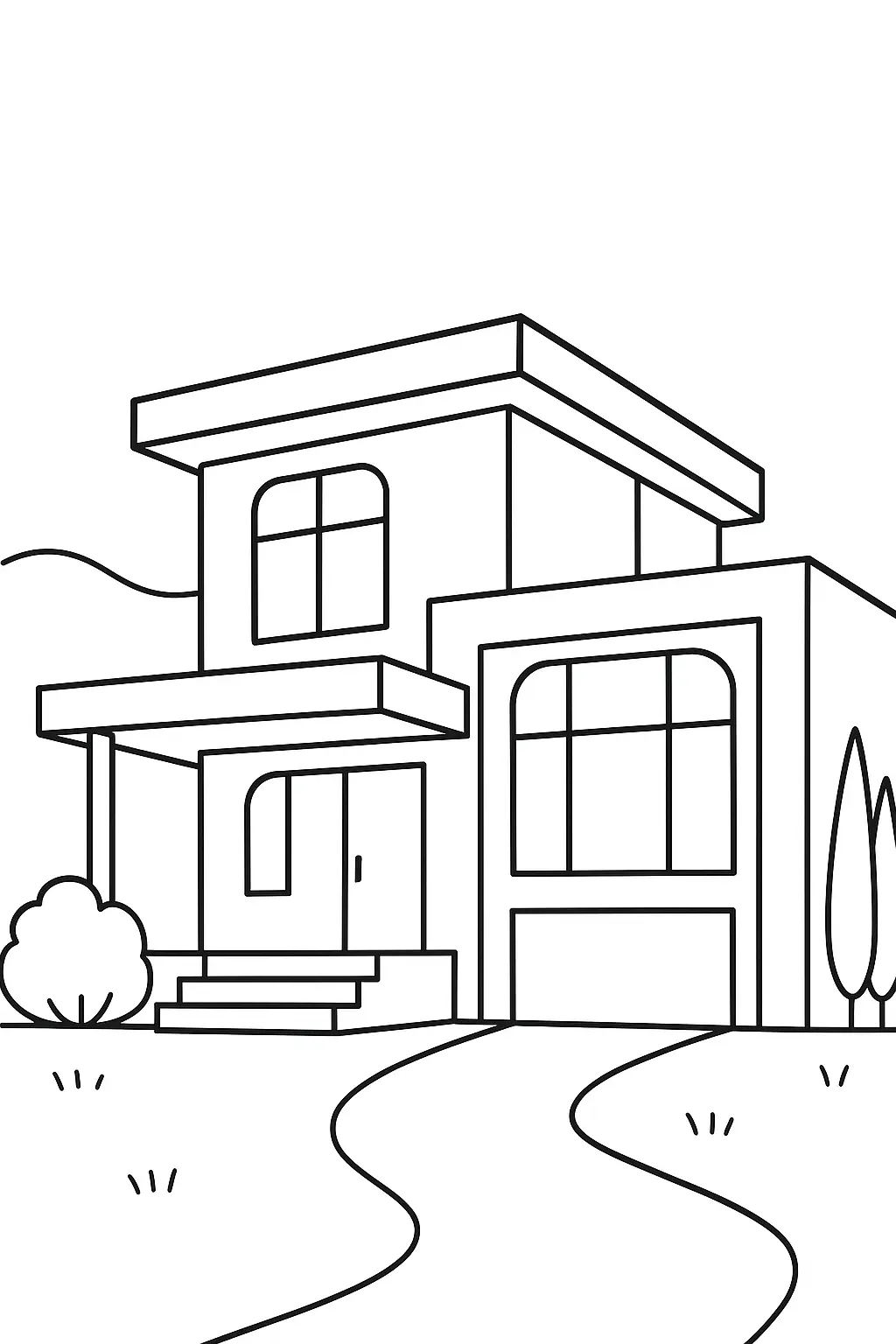 Houses Coloring Pages – 104