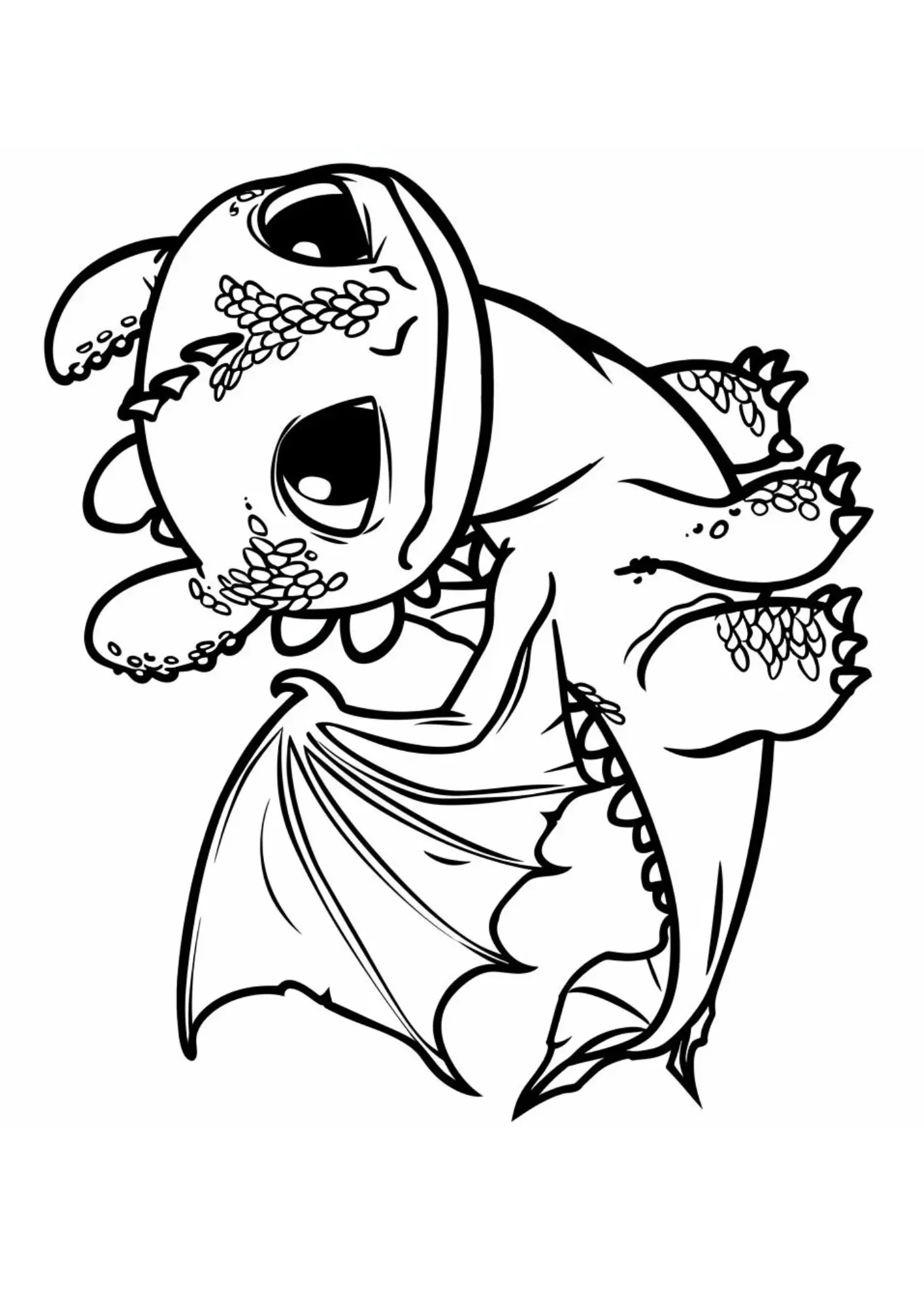 How To Train Your Dragon Coloring Pages – 015