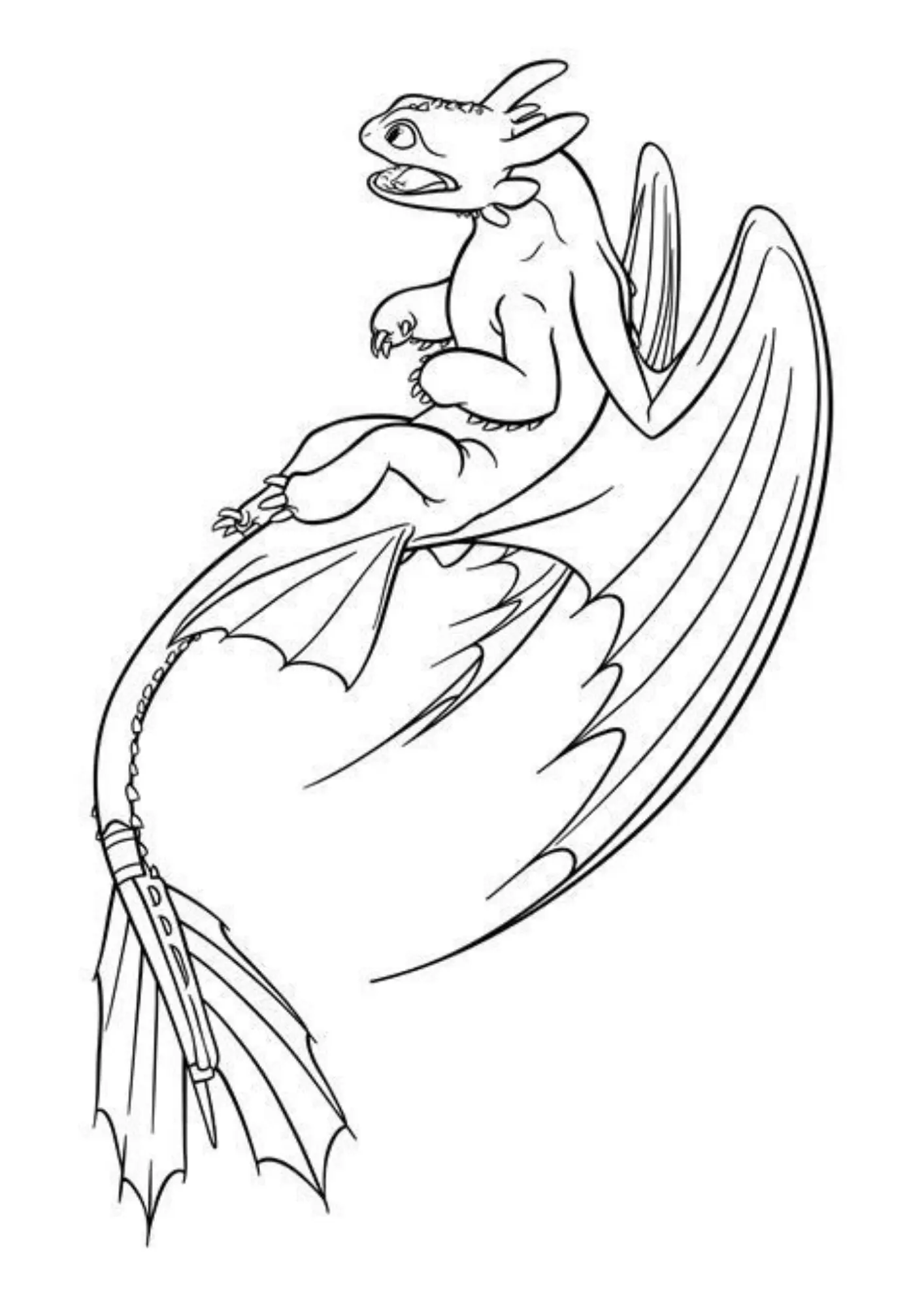 How To Train Your Dragon Coloring Pages – 020
