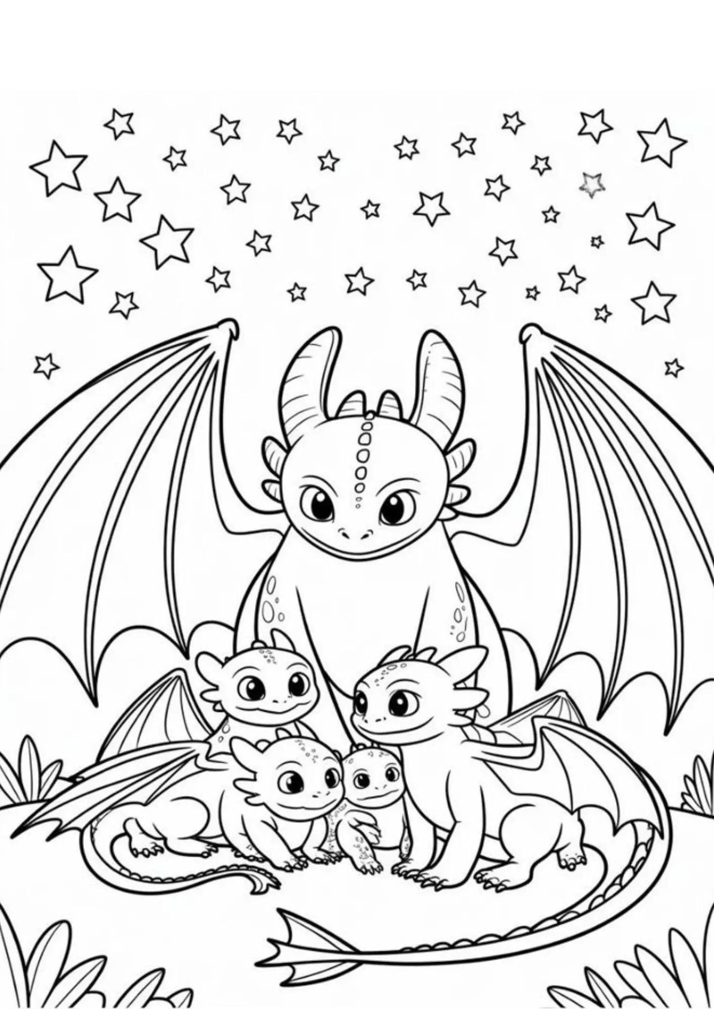 How To Train Your Dragon Coloring Pages – 025