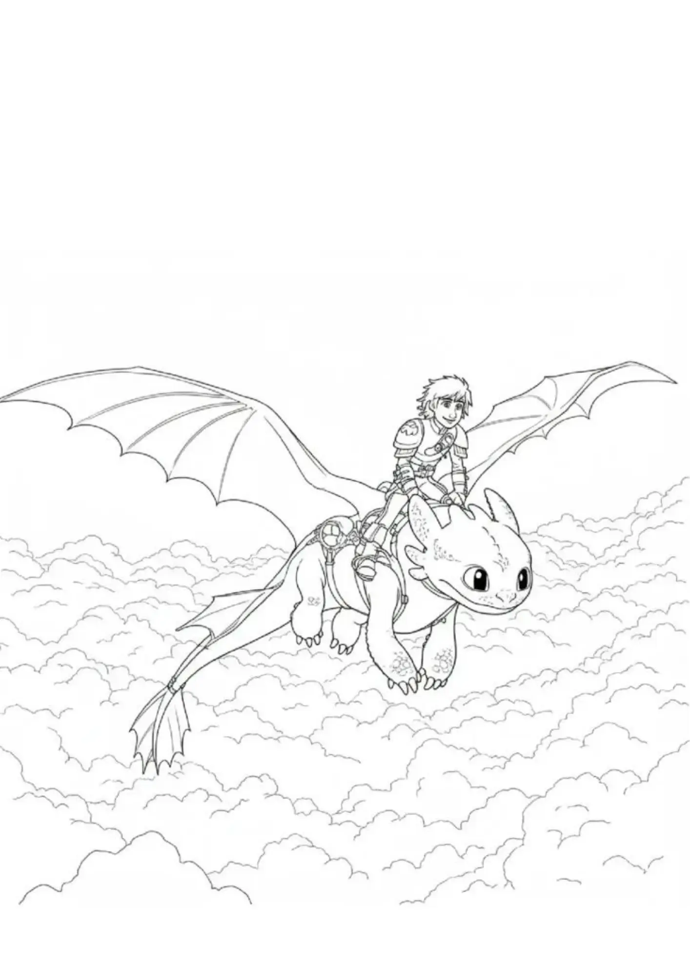 How To Train Your Dragon Coloring Pages – 026