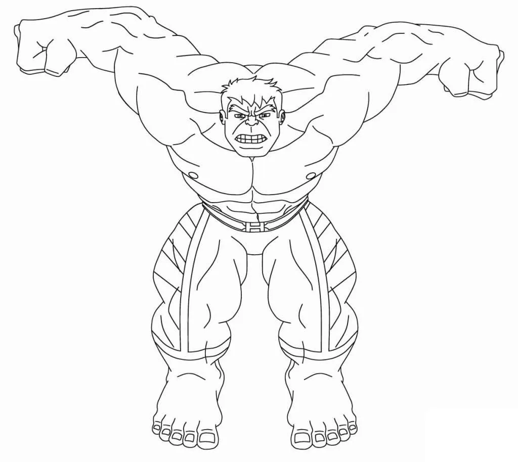 Hulk Coloring Pages – 005