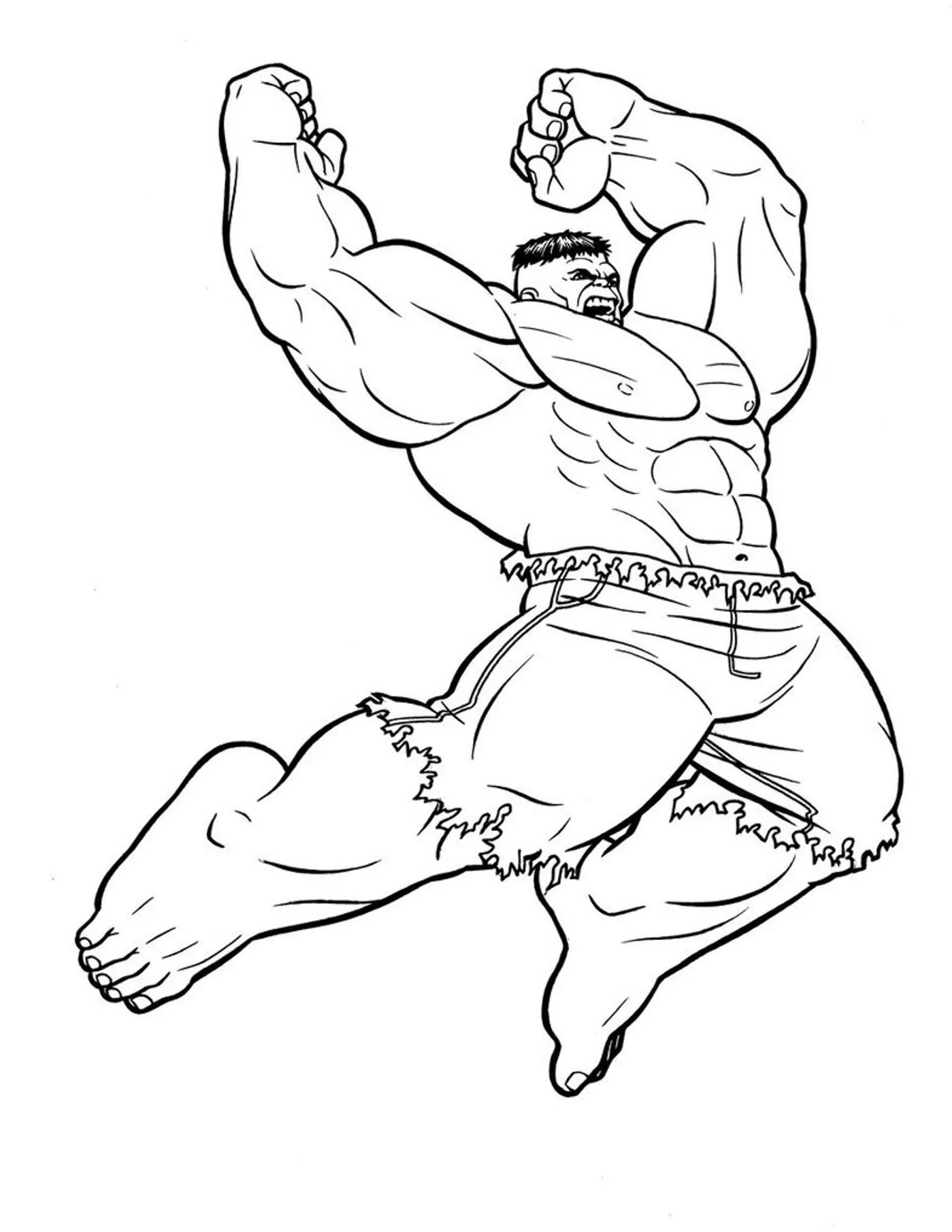 Hulk Coloring Pages – 006