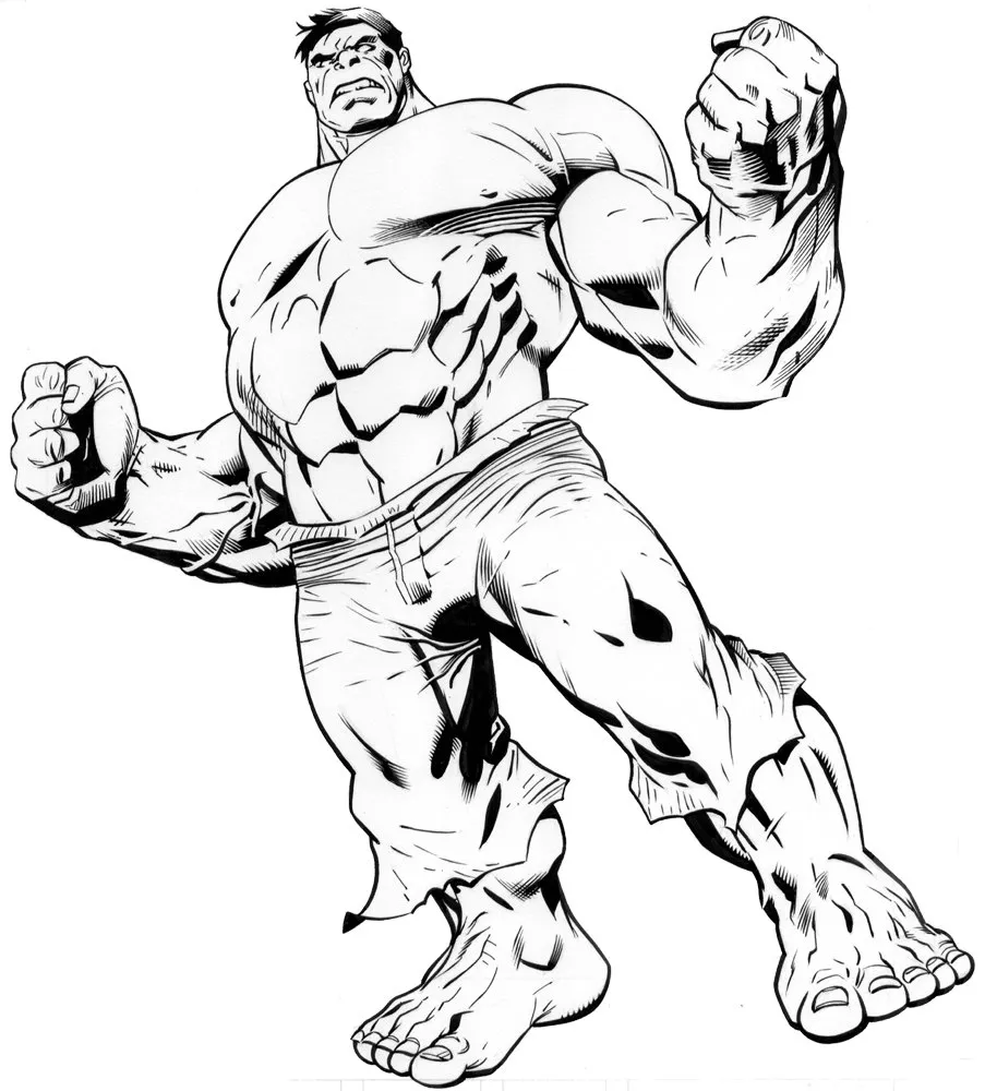 Hulk Coloring Pages – 010