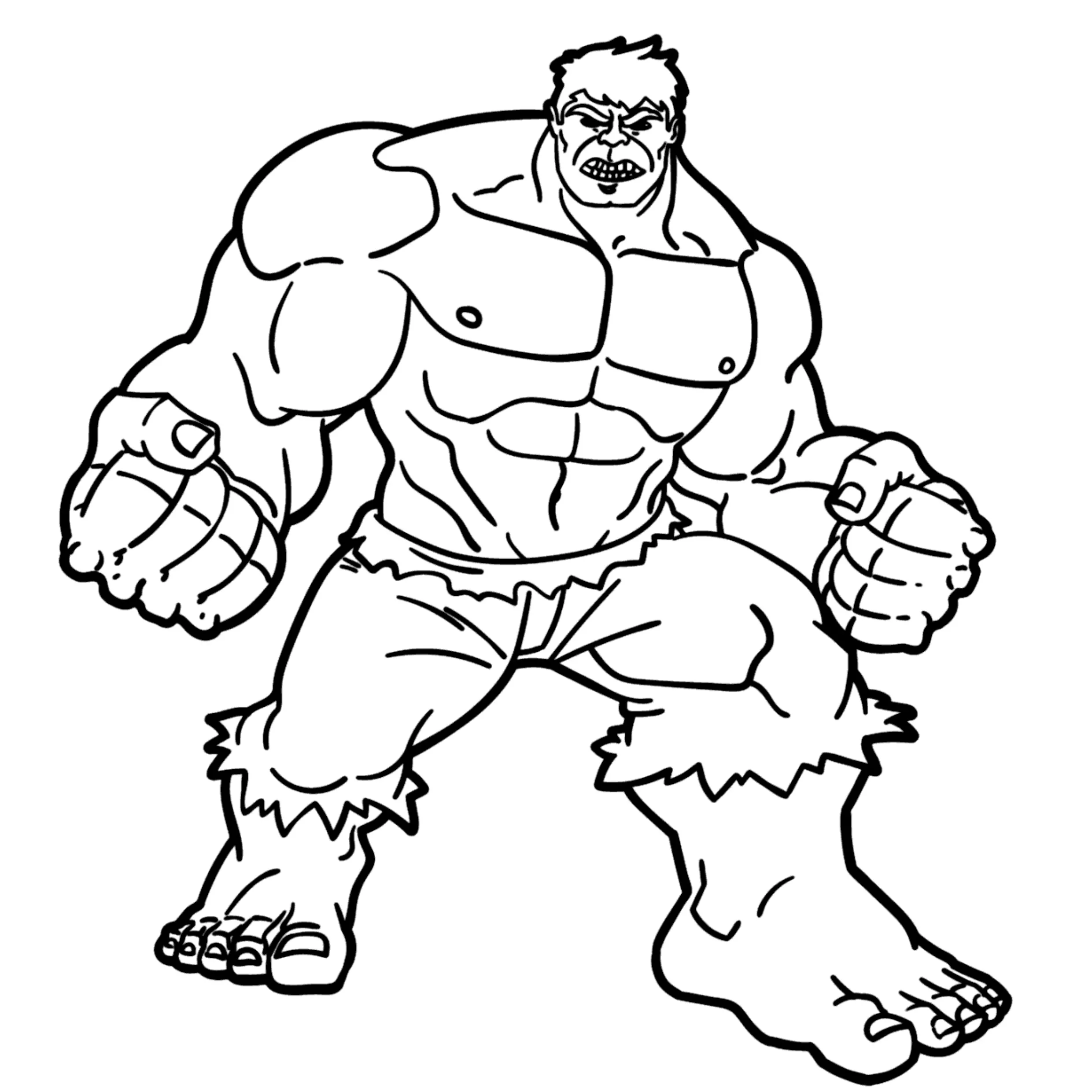 Hulk Coloring Pages – 016