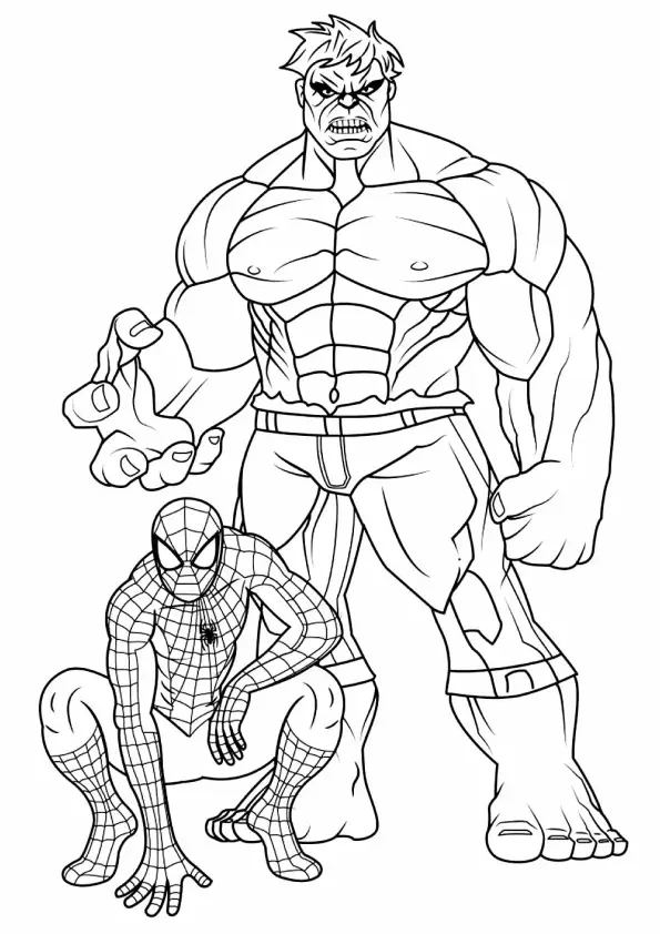 Hulk Coloring Pages – 018