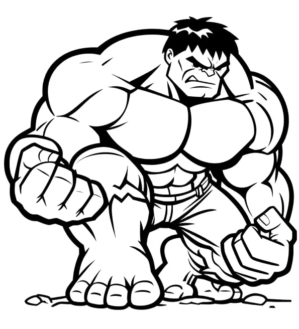 Hulk Coloring Pages – 024