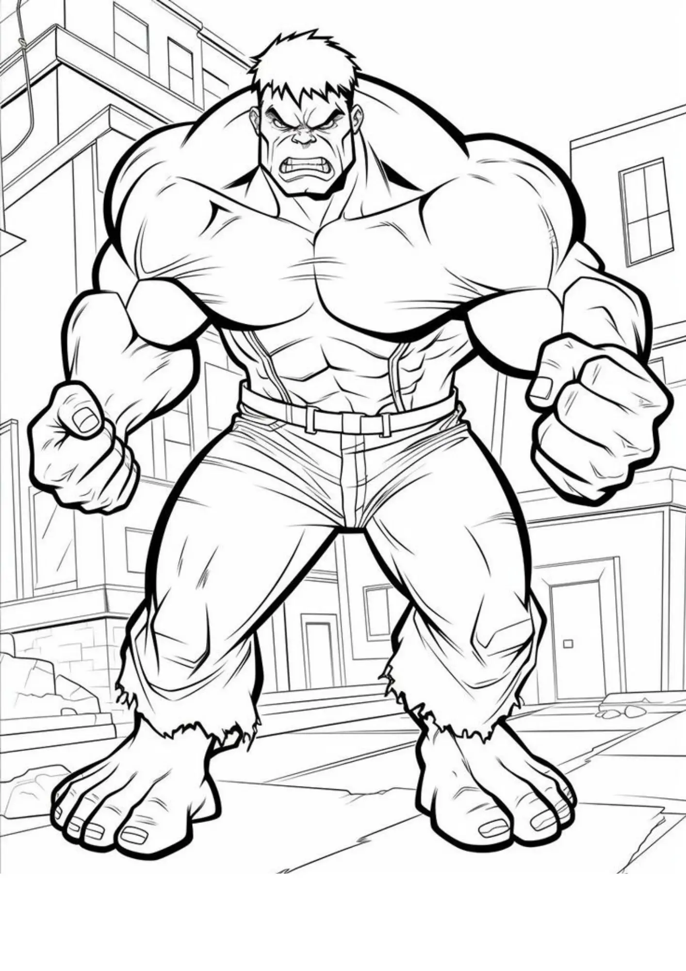 Hulk Coloring Pages – 032