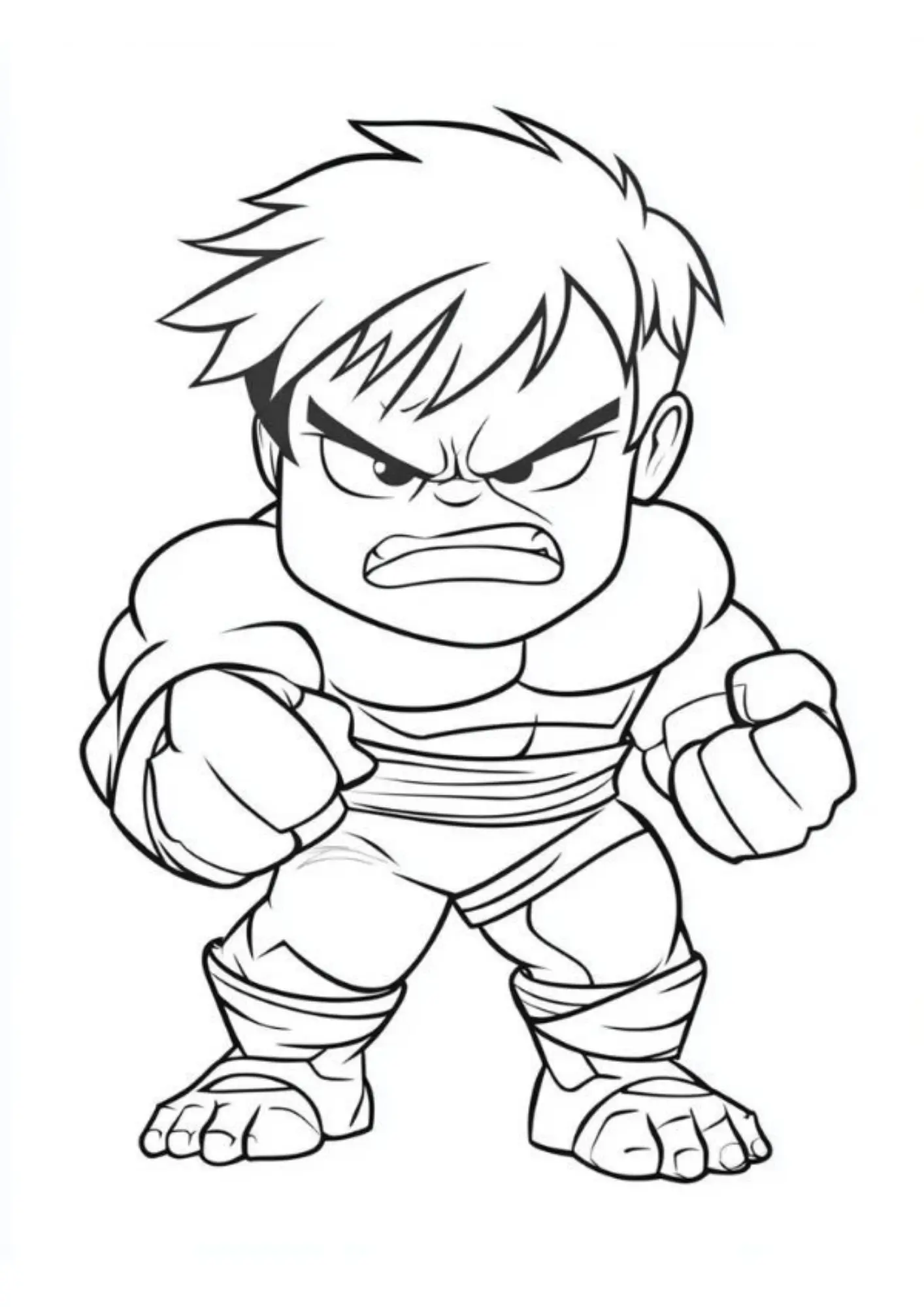 Hulk Coloring Pages – 034