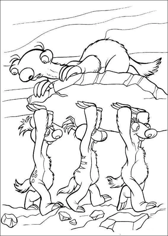 Ice Age Coloring Pages – 008