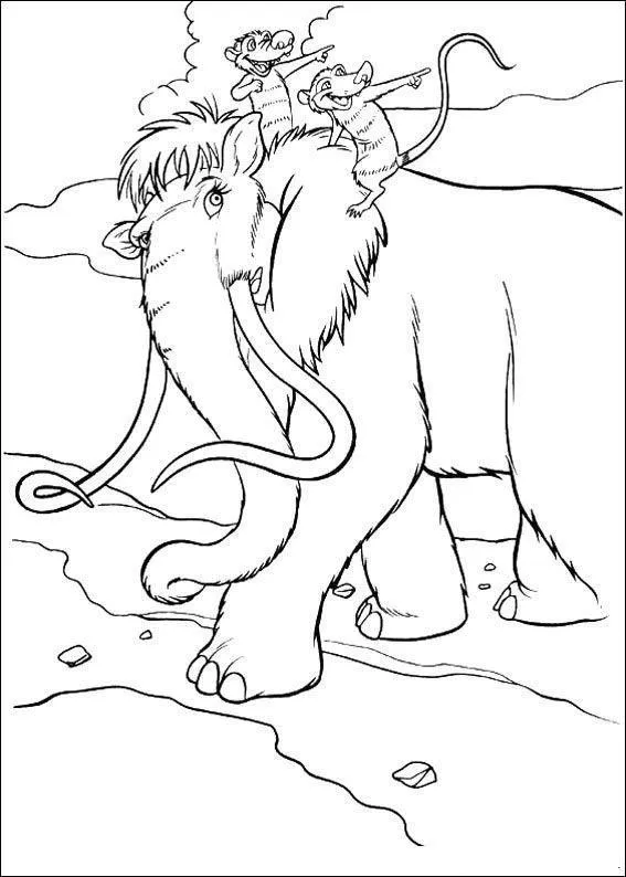 Ice Age Coloring Pages – 012