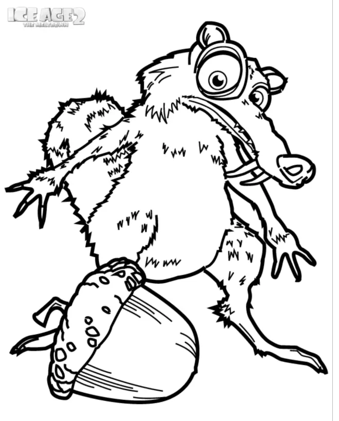 Ice Age Coloring Pages – 017