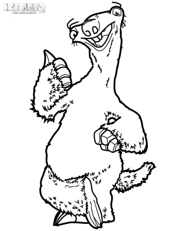 Ice Age Coloring Pages – 020