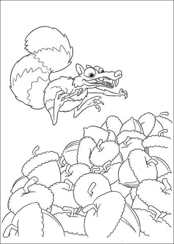 Ice Age Coloring Pages – 023