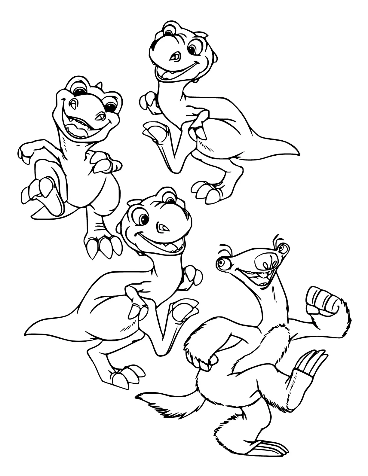 Ice Age Coloring Pages – 034