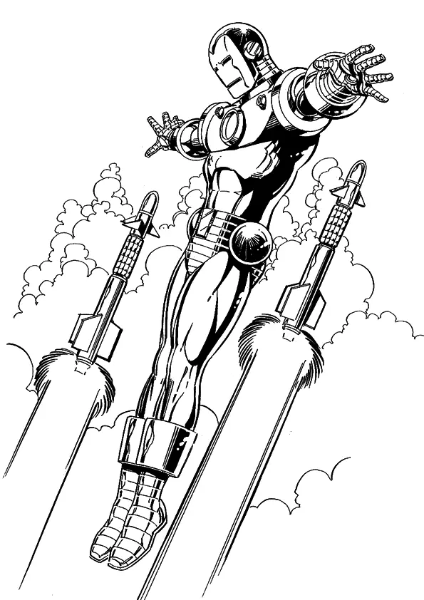 Ironman Coloring Pages – 003