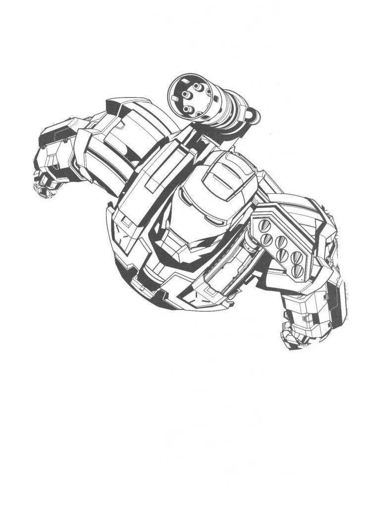 Ironman Coloring Pages – 008
