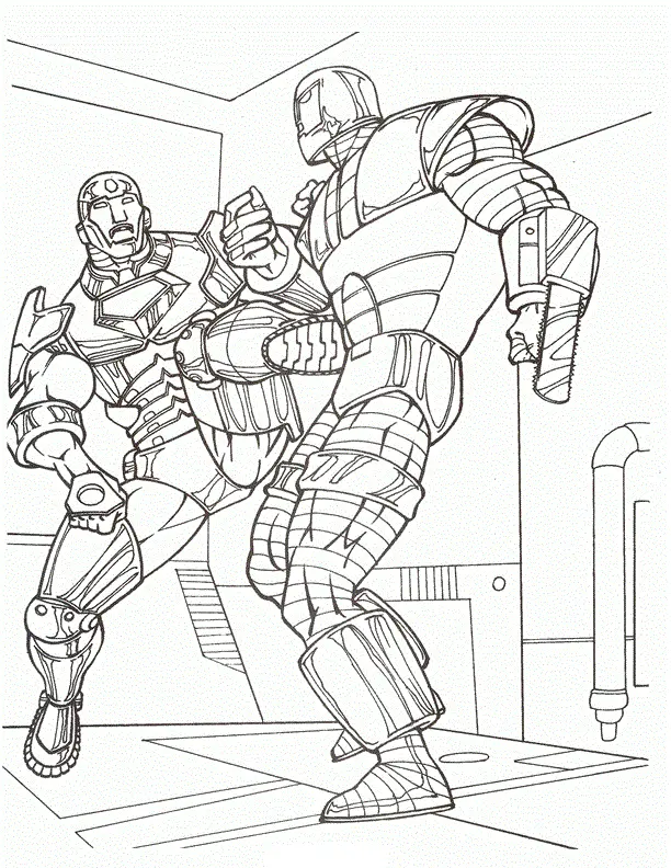 Ironman Coloring Pages – 017