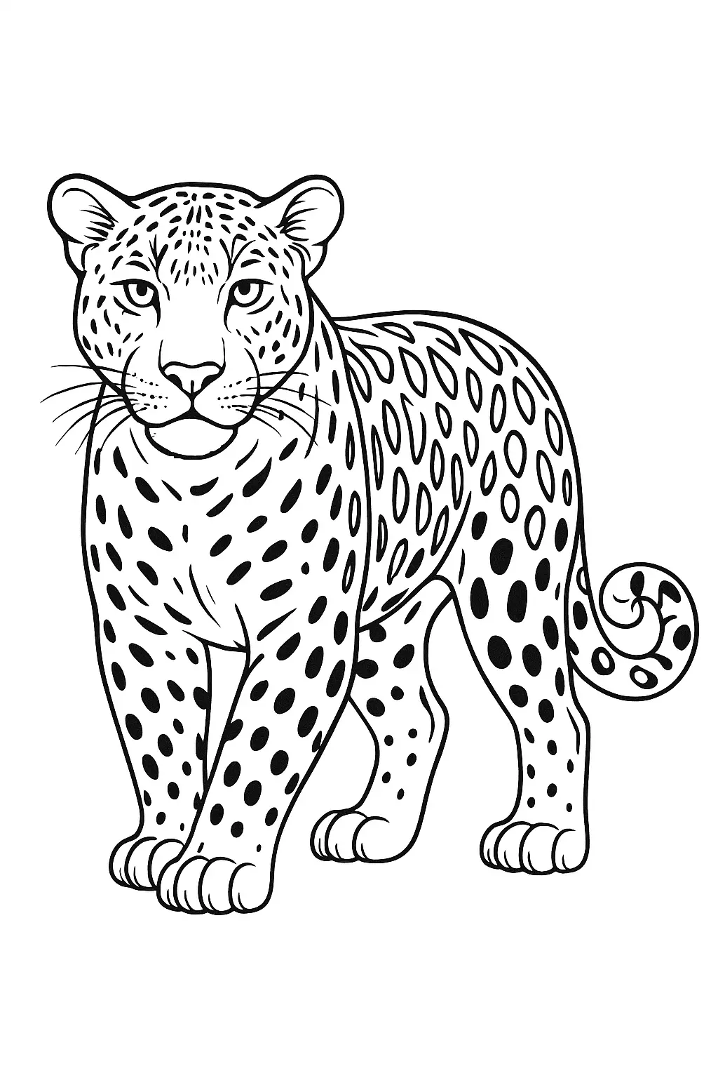 Jaguar Coloring Pages – 006