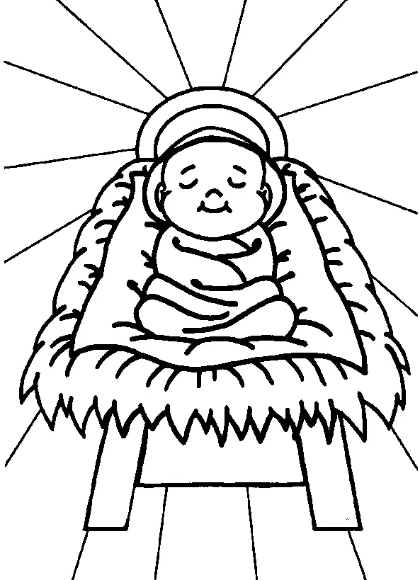 Jesus Coloring Pages – 002