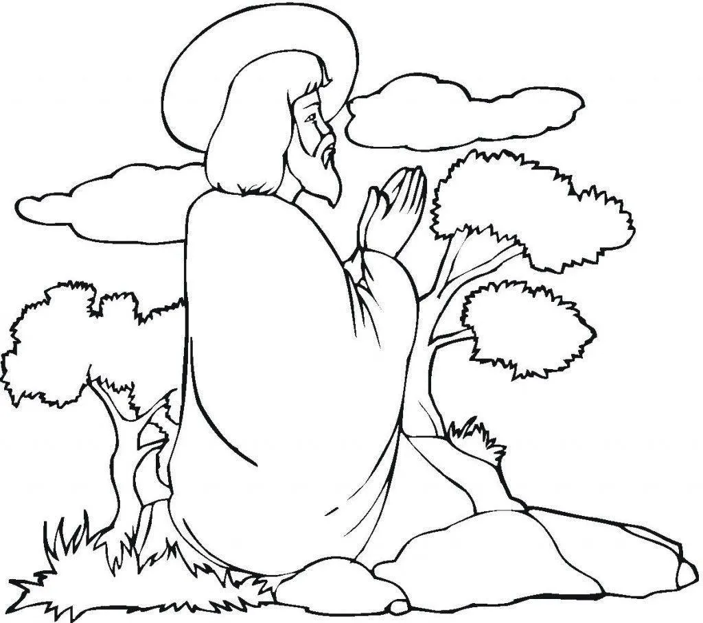 Jesus Coloring Pages – 004