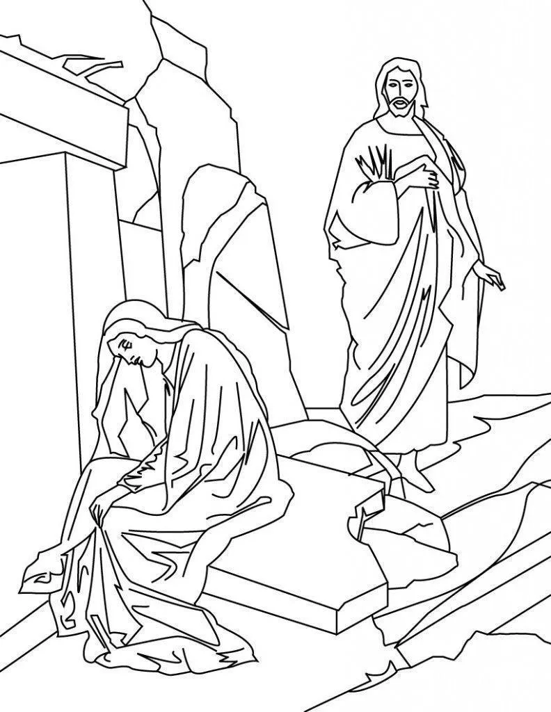 Jesus Coloring Pages – 006